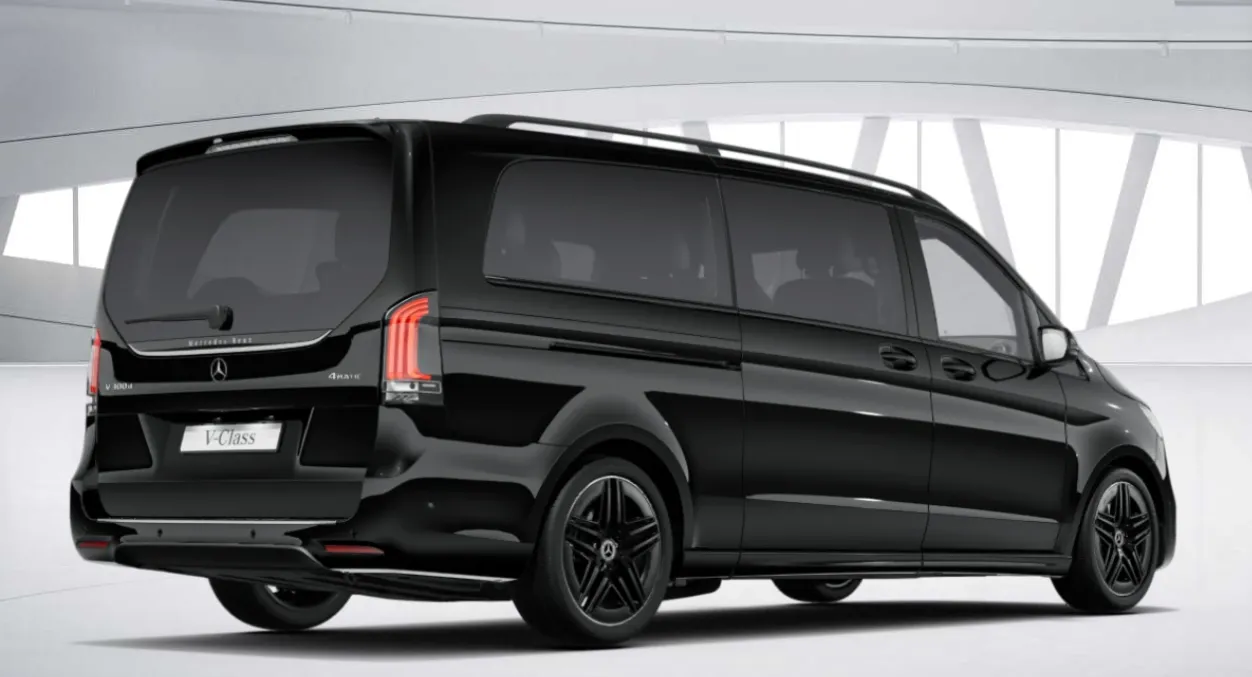 Mercedes Classe V — van premium 7 places chauffeur privé Bruxelles